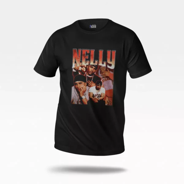 تیشرت نلی طرح پرتره (Nelly)