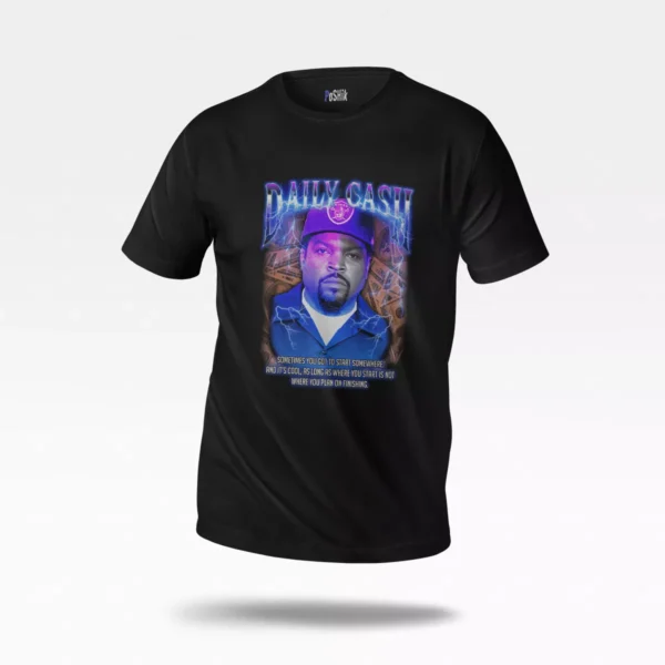 تیشرت آیس کیوب طرح Daily Cash (Ice Cube)