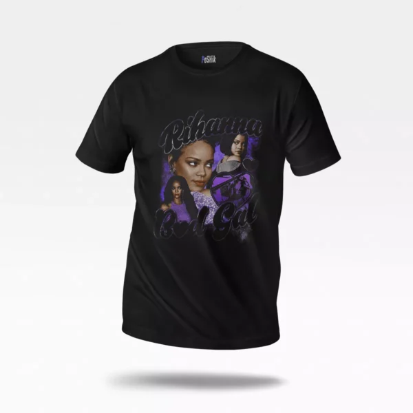 تیشرت ریحانا طرح Bad Gal (Rihanna)