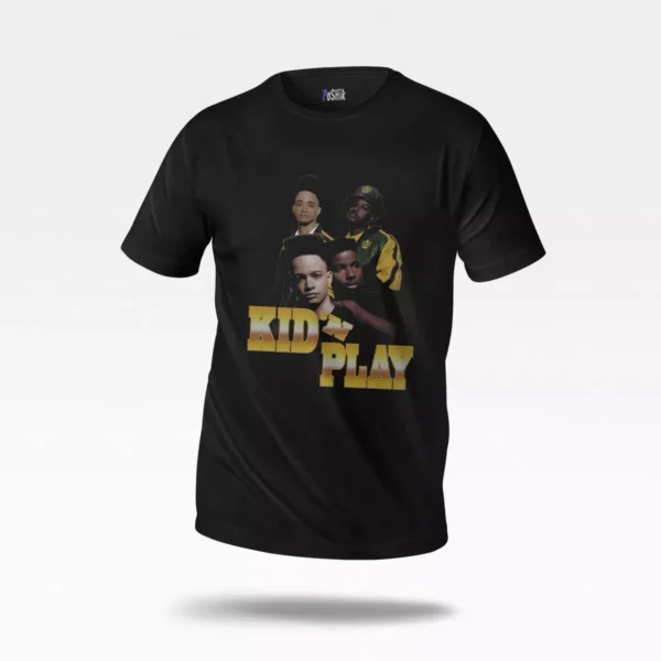 تیشرت کید اند پلی طرح پرتره (Kid 'n Play)