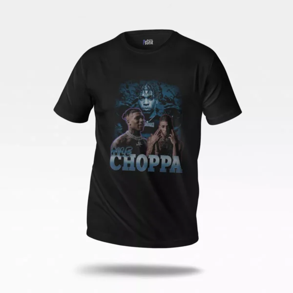 تیشرت ان‌ال‌ای چاپا طرح پرتره (NLE Choppa)