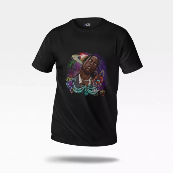 تیشرت تراویس اسکات طرح فضایی (Travis Scott)