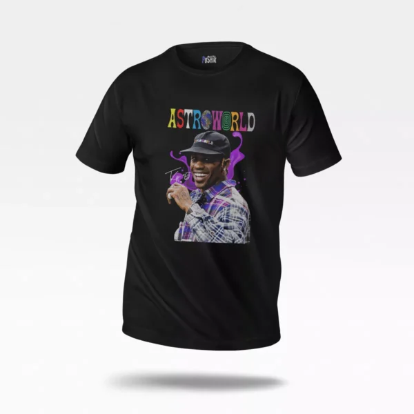 تیشرت تراویس اسکات طرح Astroworld