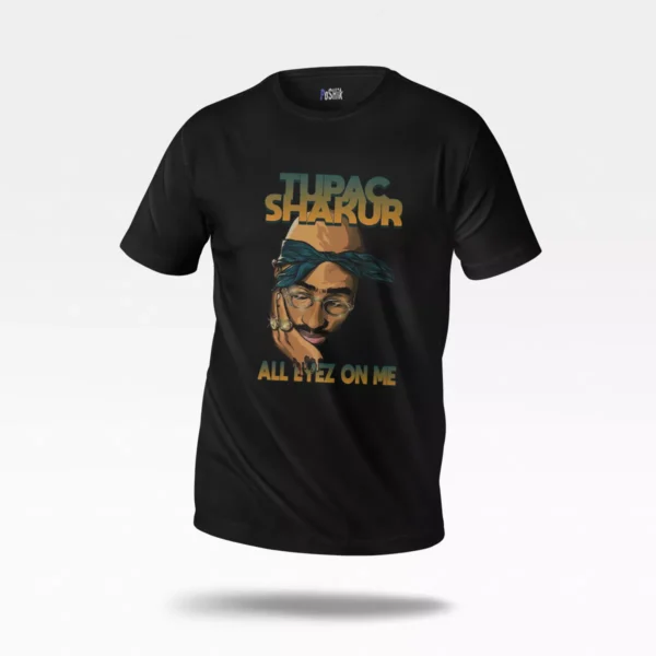 تیشرت توپاک طرح All Eyez On Me