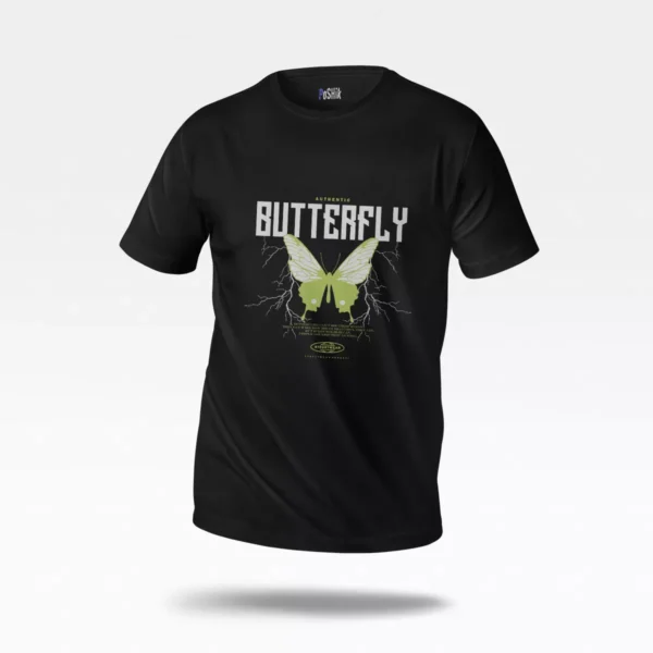 تیشرت پروانه استایل دارک (Dark Butterfly)