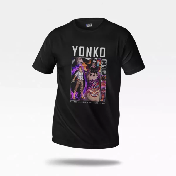 تیشرت انیمه وان پیس طرح یونکو (Yonko)