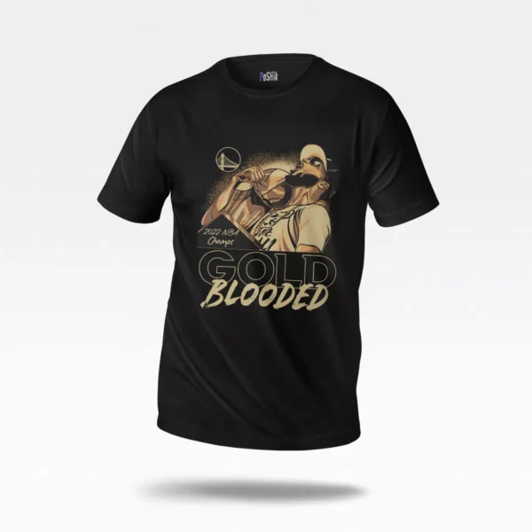تیشرت بسکتبال طرح Gold Blooded
