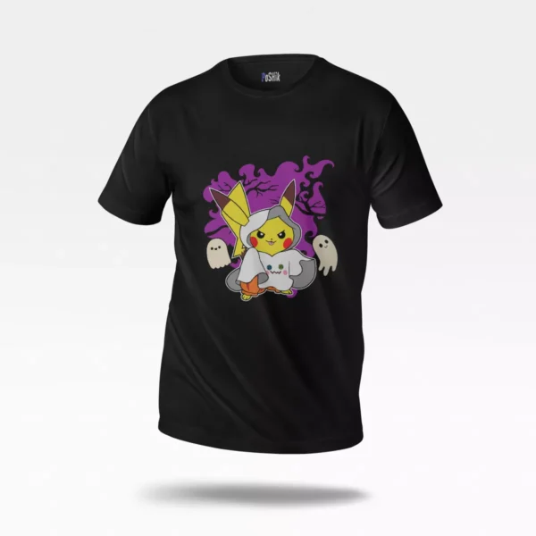 تیشرت پوکمون طرح میمیکیو هالووین (Mimikyu)