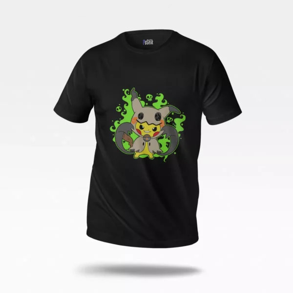 تیشرت پوکمون طرح پیکاچو تاریک (Pikachu)
