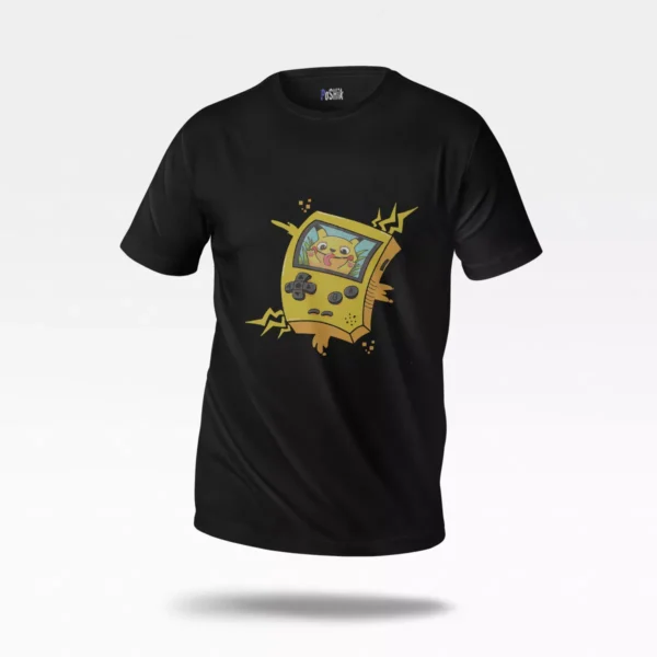 تیشرت پوکمون طرح پیکاچو در گیم‌بوی (Pikachu)