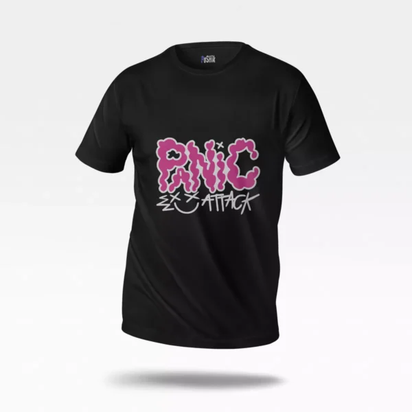 تیشرت تایپوگرافی PANIC EX ATTACK