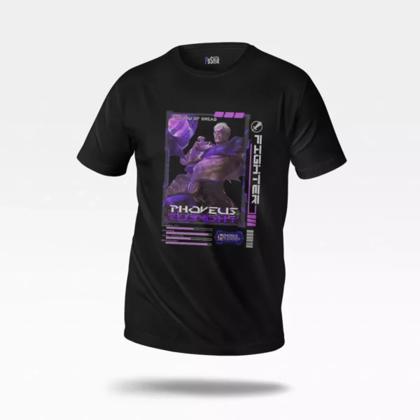 تیشرت موبایل لجندز طرح فایتر Shadow of Dread (Phoveus)