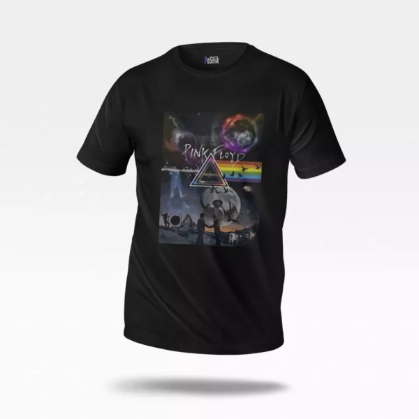 تیشرت پینک فلوید طرح Dark Side of the Moon