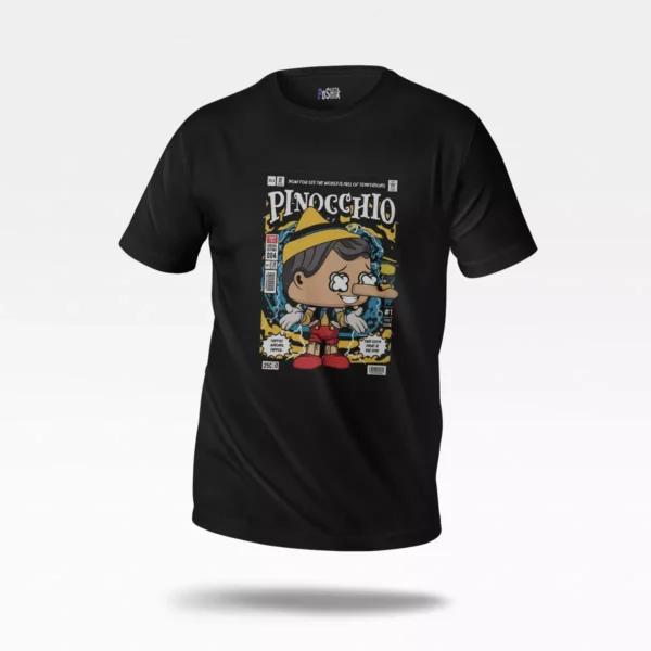 تیشرت پینوکیو طرح کاور کمیک (Pinocchio)