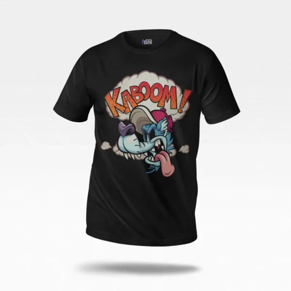 تیشرت فیل طرح کمیکی KABOOM