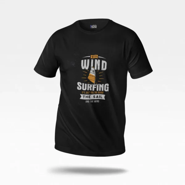 تیشرت طرح موج‌سواری بادی Wind Surfing