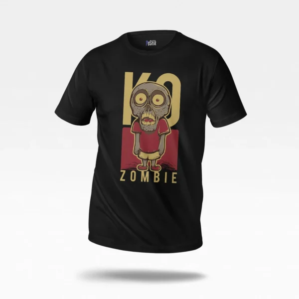 تیشرت زامبی طرح کارتونی KO Zombie