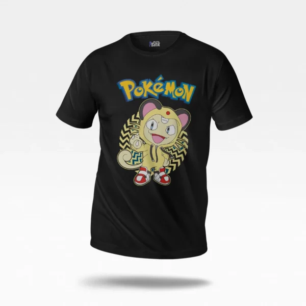 تیشرت پوکمون طرح میو (Meowth)