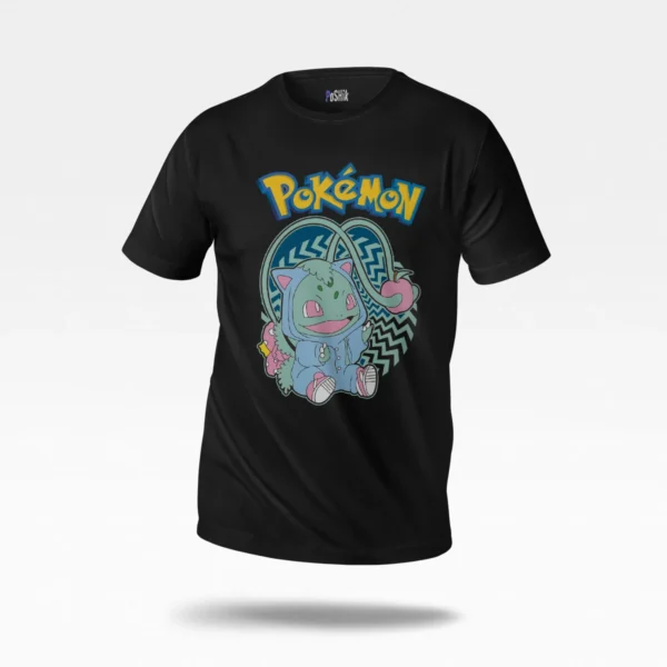 تیشرت پوکمون طرح بالبیزور (Bulbasaur)