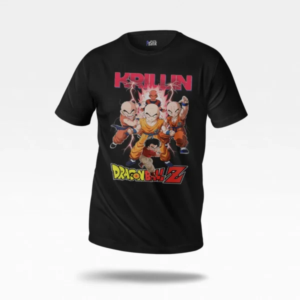 تیشرت انیمه دراگون بال طرح کریلین (Krillin)