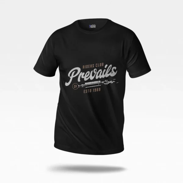 تیشرت موتورسواری طرح Riders Club Prevails