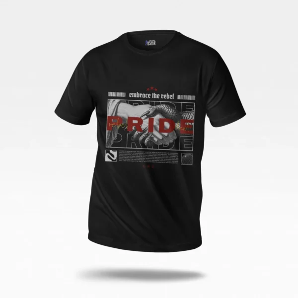 تیشرت طرح Embrace the Rebel Pride