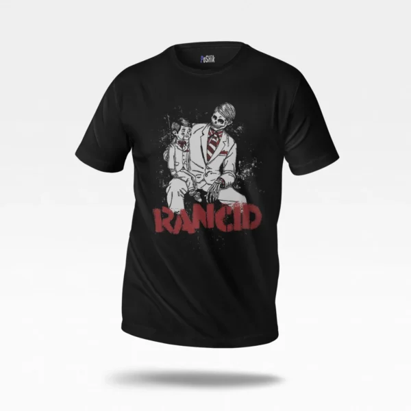تیشرت رنسید طرح عروسک و جمجمه (Rancid)