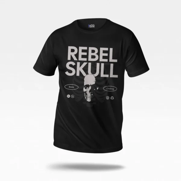 تیشرت جمجمه طرح Rebel Skull