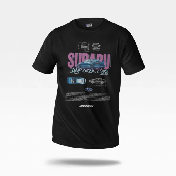 تیشرت سوبارو ایمپرزا طرح WRX (Subaru Impreza)