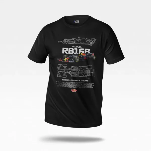 تیشرت فرمول یک ردبول طرح RB16B
