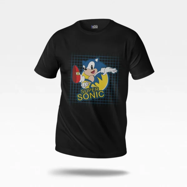 تیشرت سونیک طرح Super Sonic