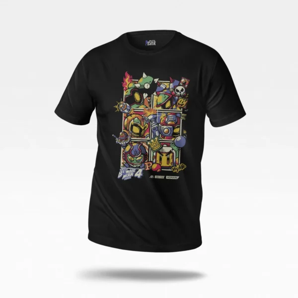تیشرت بامبرمن طرح Bomberman 4
