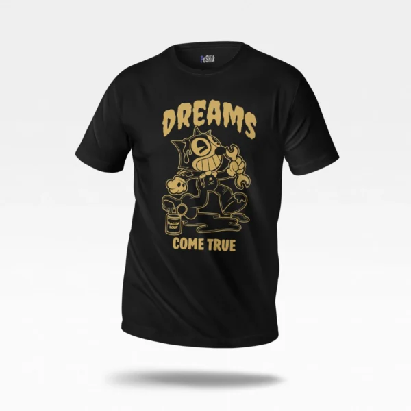 تیشرت کاپ‌هد طرح Dreams Come True