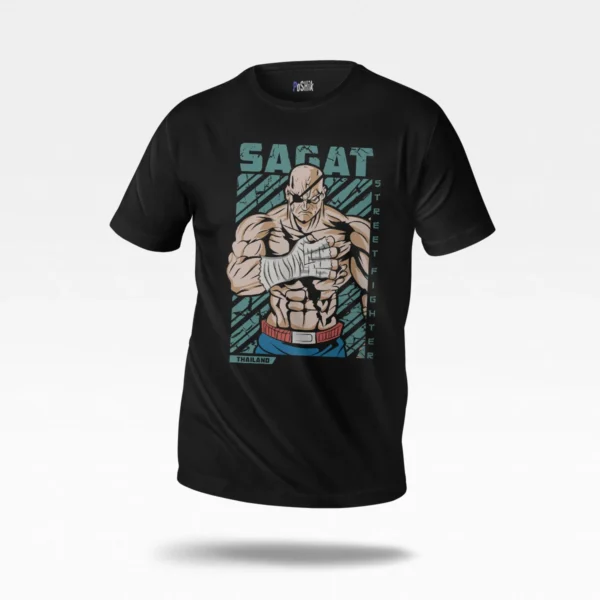 تیشرت استریت فایتر طرح ساگات (Sagat)