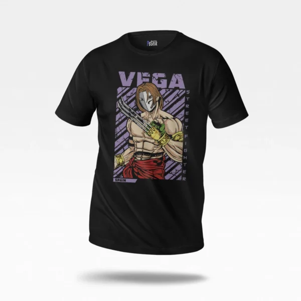 تیشرت استریت فایتر طرح وگا (Vega)