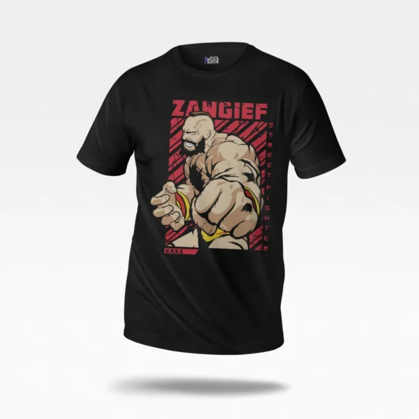 تیشرت استریت فایتر طرح زنگیف (Zangief)