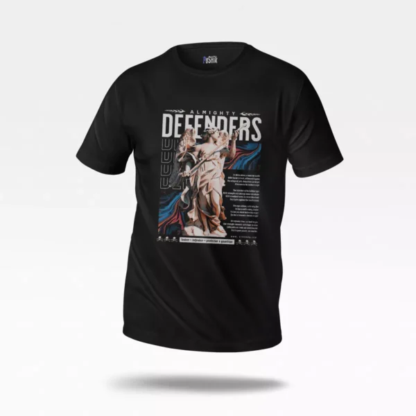 تیشرت کلاسیک طرح Almighty Defenders