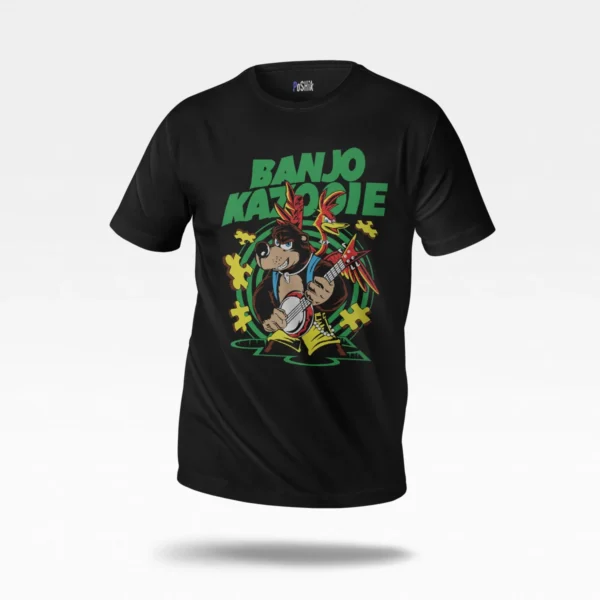 تیشرت بازی بانجو کازویی طرح گیتاریست (Banjo-Kazooie)