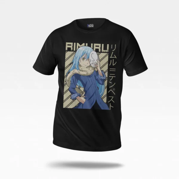 تیشرت انیمه اسلایم طرح ریمورو تمپست (Rimuru)