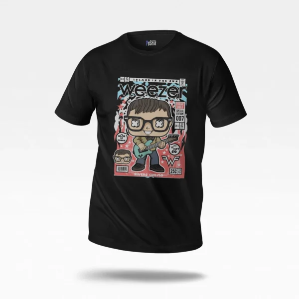تیشرت گروه ویزر طرح ریورز کومو (Rivers Cuomo)