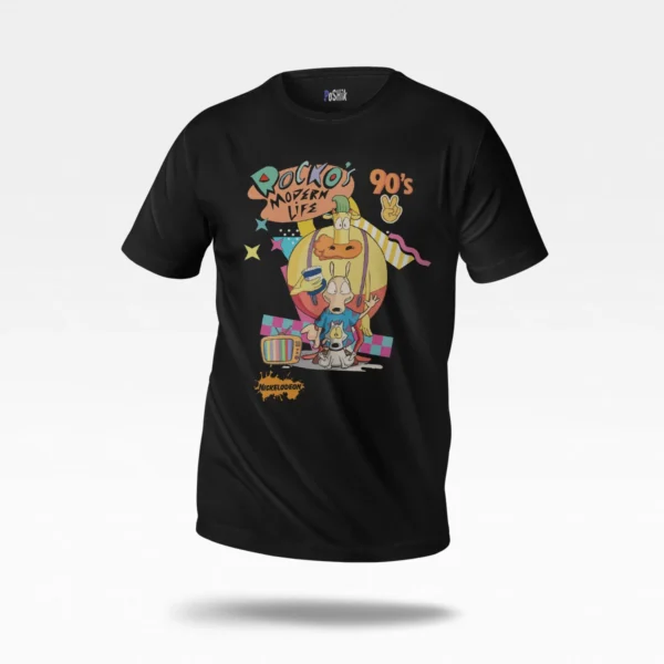 تیشرت کارتون Rocko's Modern Life طرح دهه ۹۰