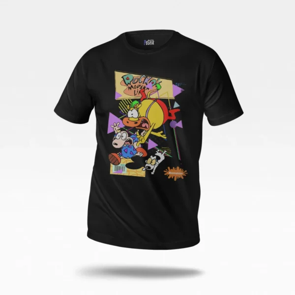 تیشرت کارتون Rocko's Modern Life طرح رترو