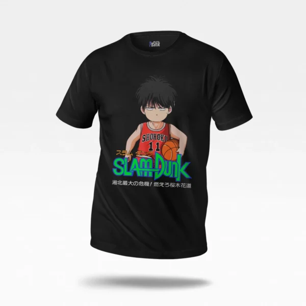 تیشرت انیمه اسلم دانک طرح بسکتبال (Slam Dunk)