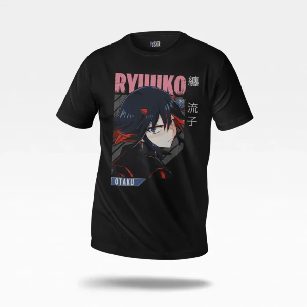 تیشرت انیمه کیل لا کیل طرح ریوکو تاریک (Ryuuko Matoi)