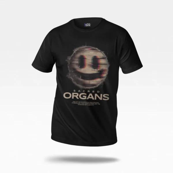 تیشرت طرح شکلک Sacred Organs