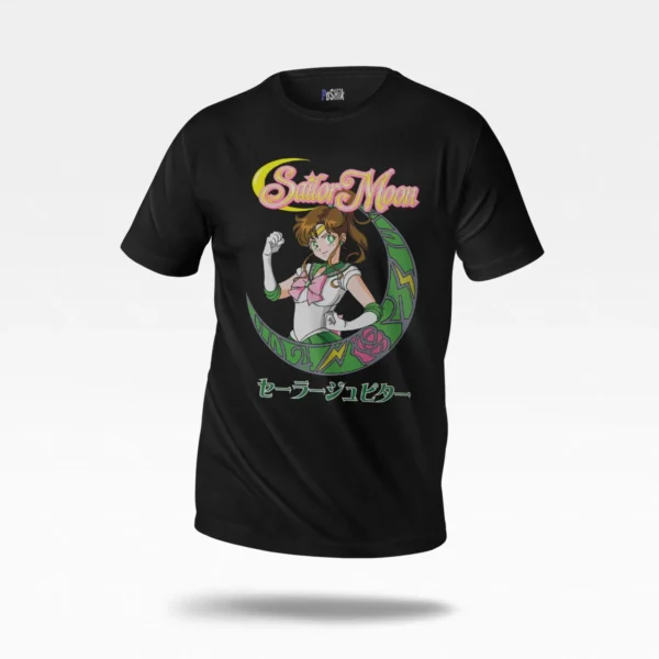 تیشرت انیمه سیلور مون طرح سیلور جوپیتر (Sailor Jupiter)