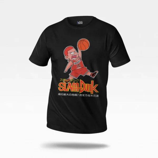 تیشرت انیمه اسلم دانک طرح اسمش (Slam Dunk)