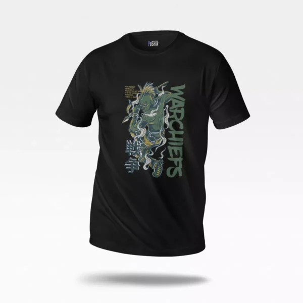 تیشرت نوشته Warchiefs استایل وینتیج