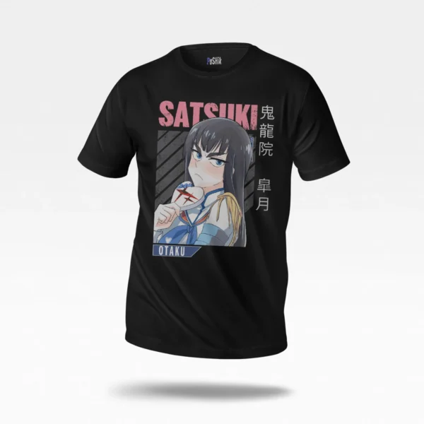تیشرت انیمه ساتسوکی طرح Otaku کیل لا کیل