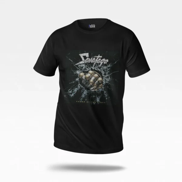 تیشرت ساواتاژ طرح Power of the Night (Savatage)